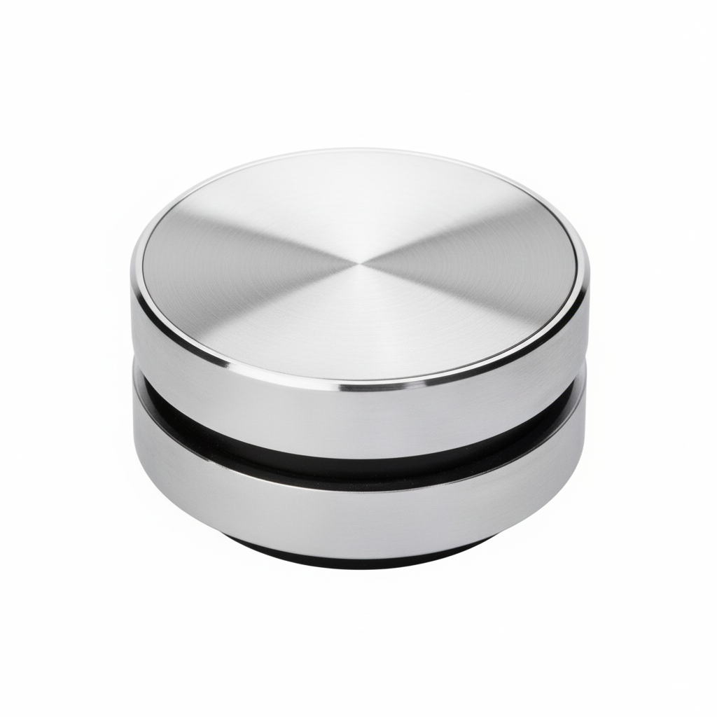 Ulepszone zdjęcie metalowego pokrętła